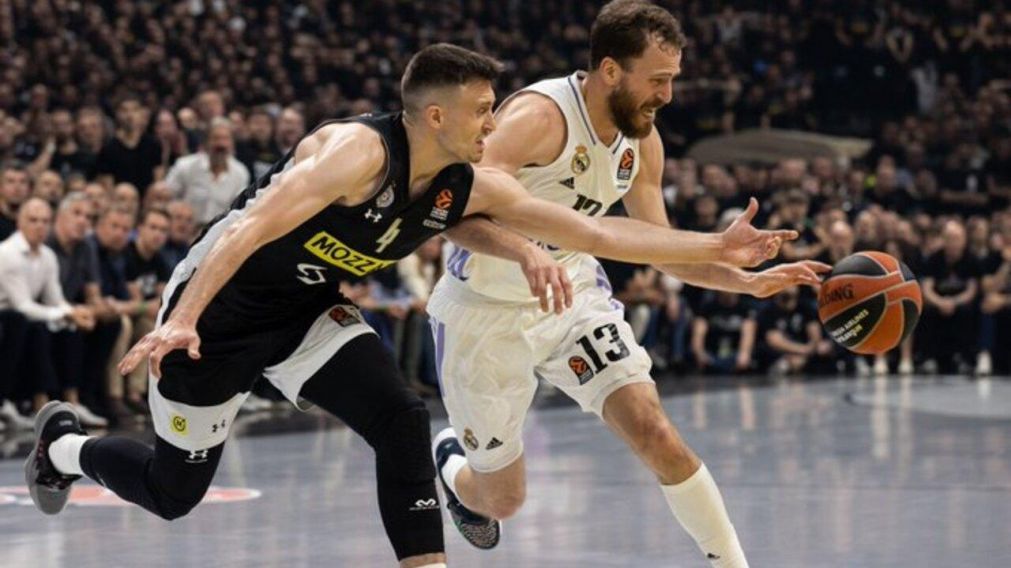 Real Madrid meti� el batacazo y venci� al Partiz�n por un doble, en medio de un p�simo clima contra Gabriel Deck