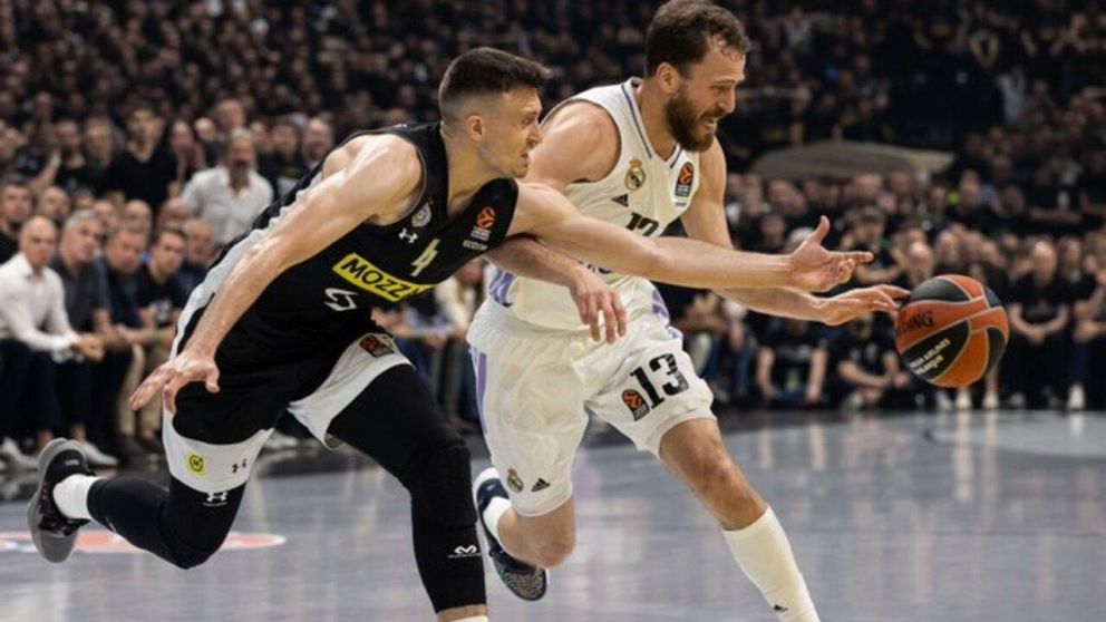 Real Madrid metió el batacazo y venció al Partizán por un doble, en medio de un pésimo clima contra Gabriel Deck