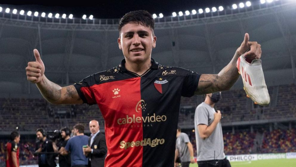 Facundo Farías vuelve a entrenar con Colón