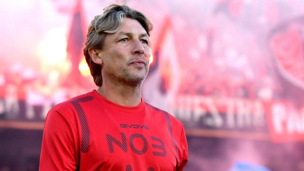 Tensión en Newell's: Heinze explotó contra un periodista por una pregunta sobre Reasco