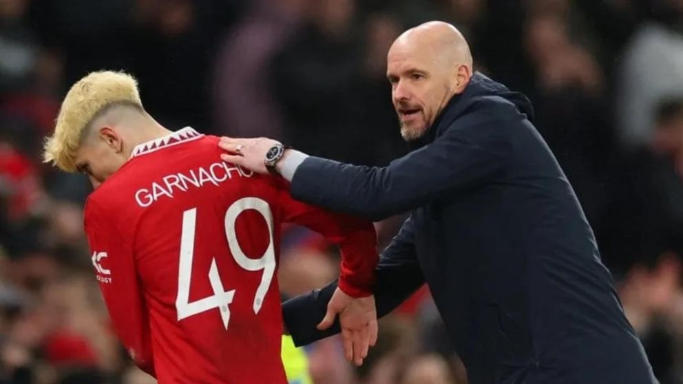 Garnacho presiona al DT de Manchester United para jugar el Mundial Sub 20 con la Selecci�n Argentina