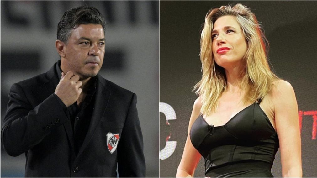 Alina Moine us� un outfit total black que enloqueci� a Marcelo Gallardo