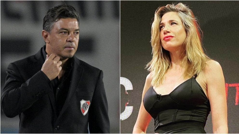 Alina Moine usó un outfit total black que enloqueció a Marcelo Gallardo