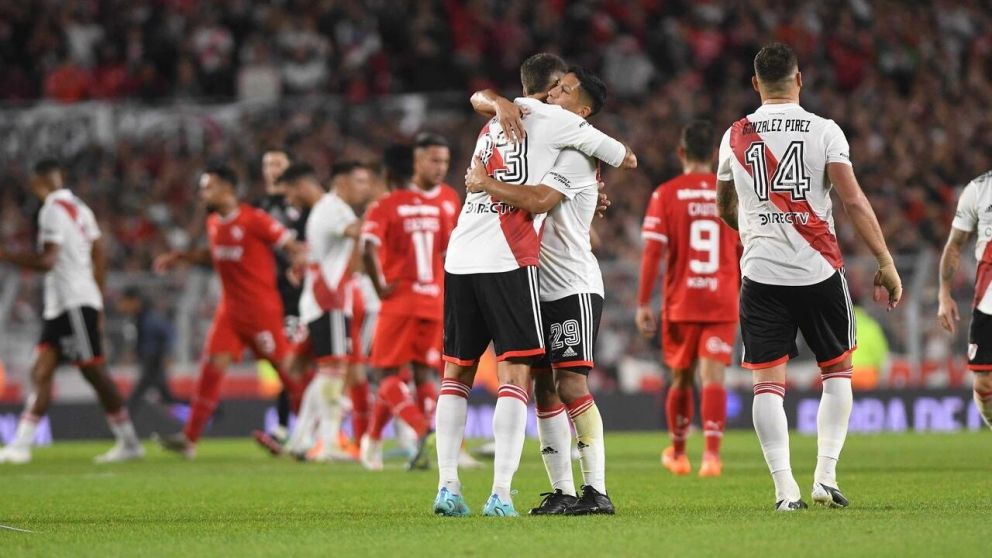 River le hizo precio a Independiente y volvió a tomar distancia de San Lorenzo