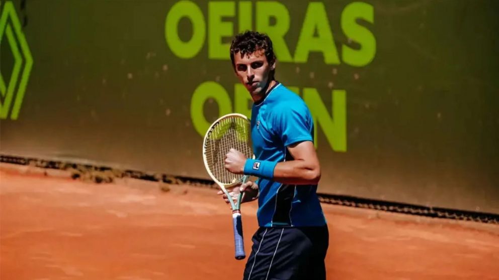 Juan Manuel Cerúndolo perdió la final del Challenger de Oreiras