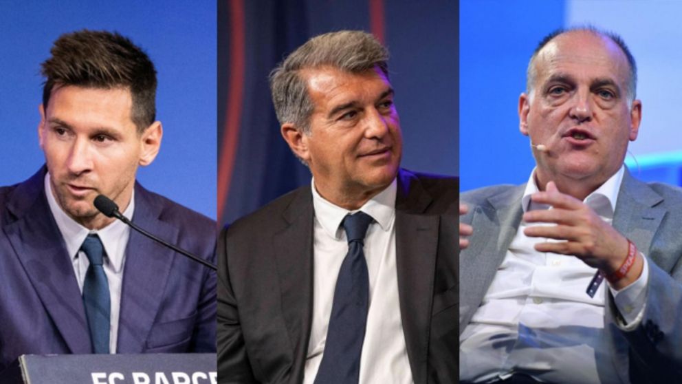 Javier Tebas vuelve a provocar a Barcelona: "Soy fan de Messi"