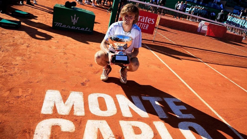Andrey Rublev venció a Holger Rune y se quedó con el Masters 1000 de Montecarlo