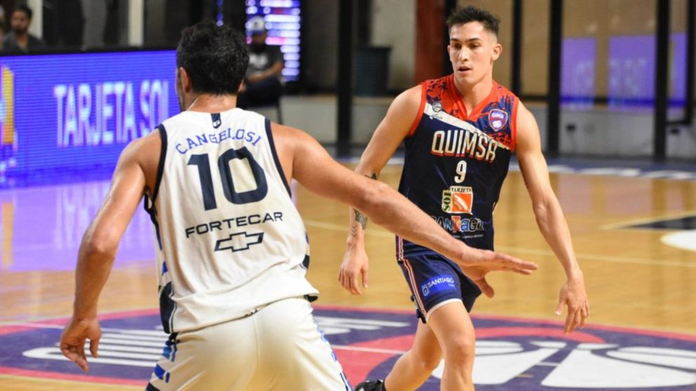 Quimsa se aseguró el número 2 de la Liga Nacional al arrasar a Argentino de Junín