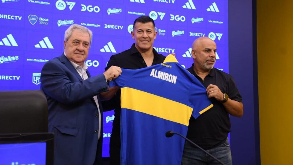 Jorge Almirón fue contundente tras ser presentado como técnico de Boca: "Estoy en el club más grande del país"
