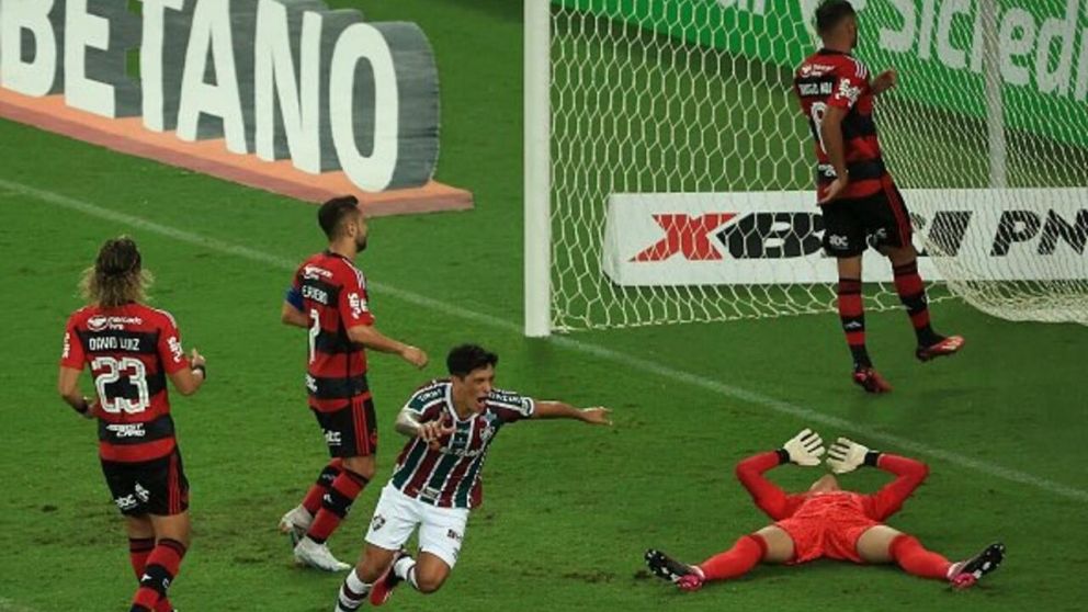 Flamengo fue goleado en el clásico por el Fluminense y perdió el torneo estadual: dos goles de Germán Cano