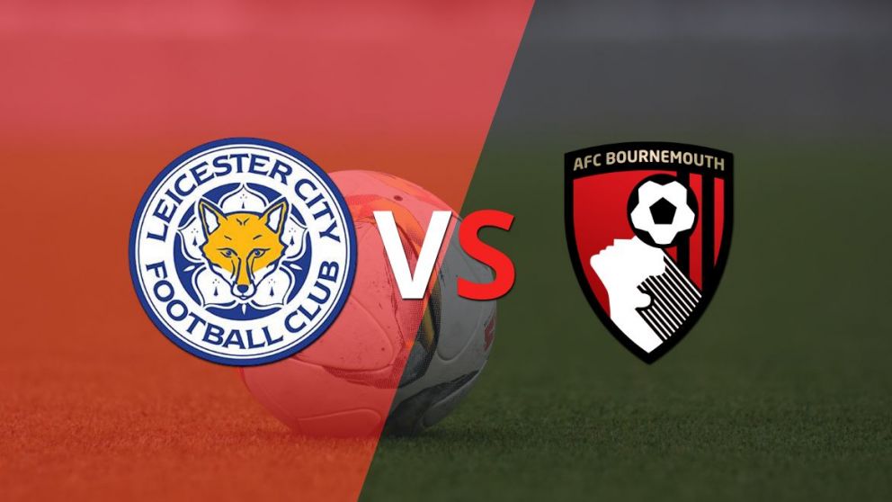 Arranca el partido entre Leicester City vs Bournemouth