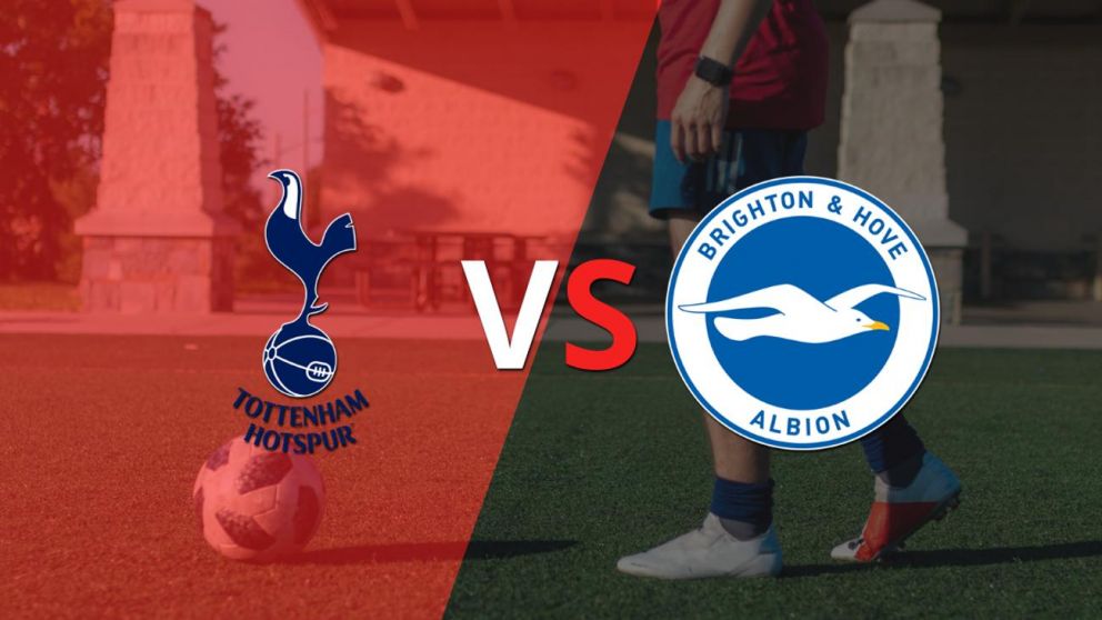 Tottenham avanza 1 a 0 ante Brighton and Hove en el estadio Wembley Stadium