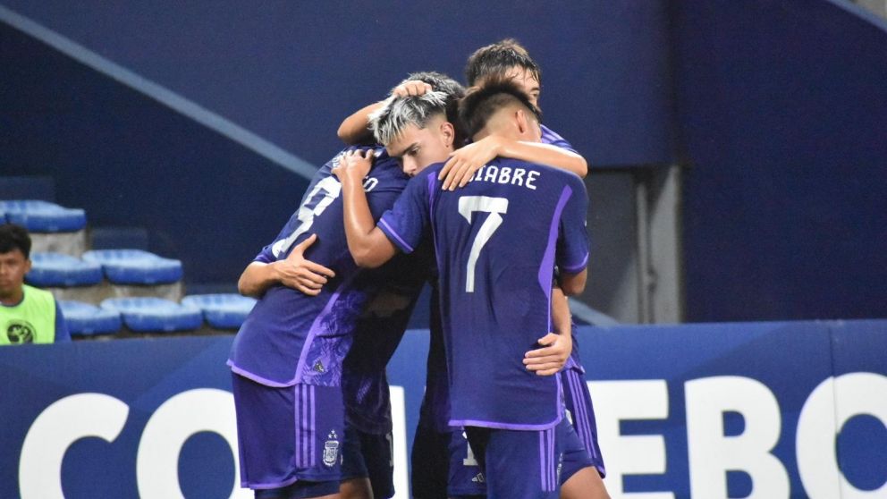 Argentina goleó a Perú y está en el Hexagonal final del Sudamericano Sub 17
