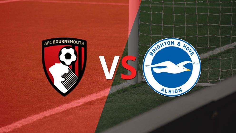 Victoria parcial de Brighton and Hove sobre Bournemouth por 2-0