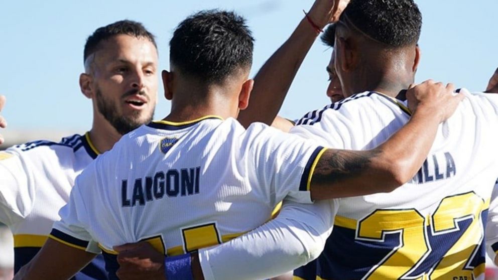 Boca se despertó y goleó a Barracas en la Liga Profesional