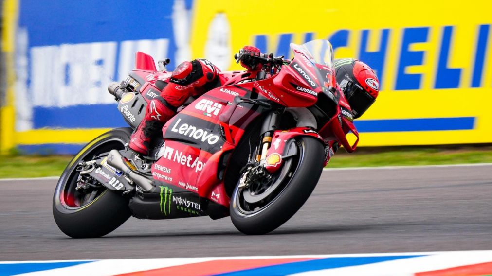 MotoGP: Pecco Bagnaia se qued� con el �ltimo entrenamiento del Gran Premio de Argentina