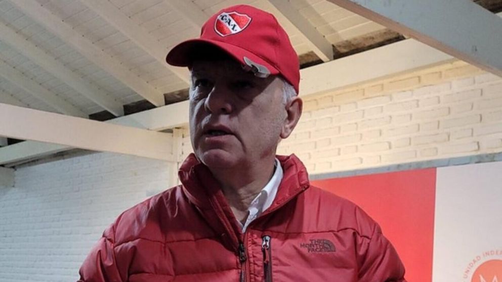 N�stor Grindetti reapareci� y habl� de la realidad de Independiente para buscar un nuevo director t�cnico