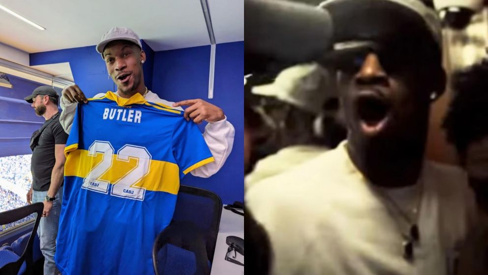 El incómodo momento de Jimmy Butler en La Bombonera: se quedó encerrado en un ascensor