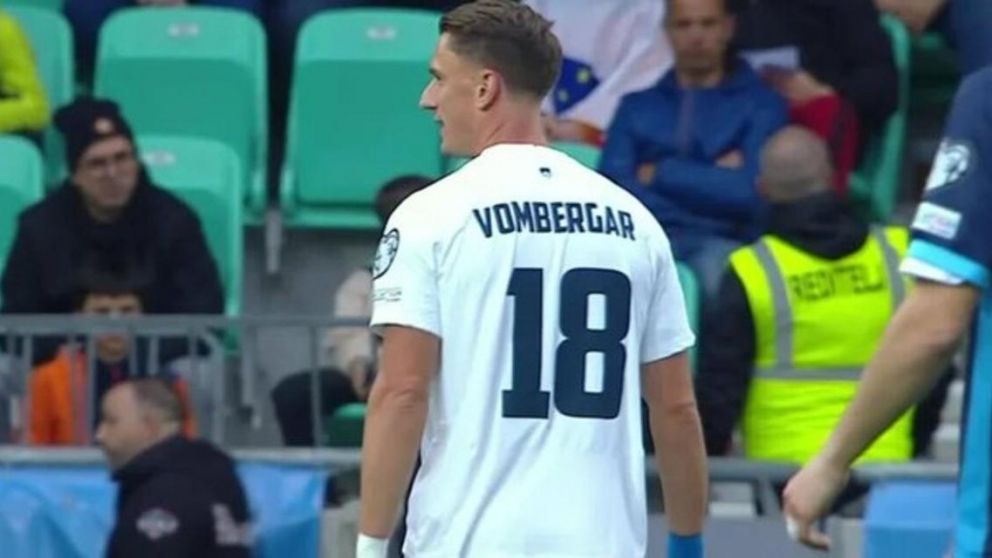 San Lorenzo fue tendencia en las redes sociales por el debut de Vombergar en Eslovenia: ¿se lesionó el delantero?