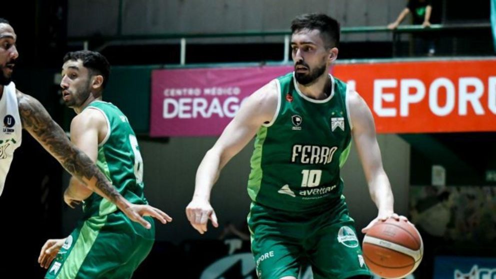 Ferro logró una clara victoria que lo acerca a los play offs de la Liga Nacional de Básquetbol