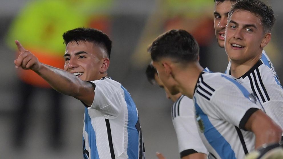 Argentina saca ventaja ante Panamá: el gol lo hizo Almada