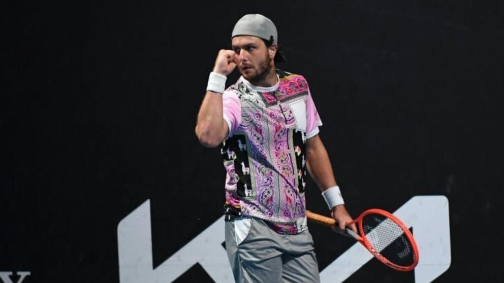 Marco Trungelliti fue pura contundencia y est� en cuartos de final en Barcelona