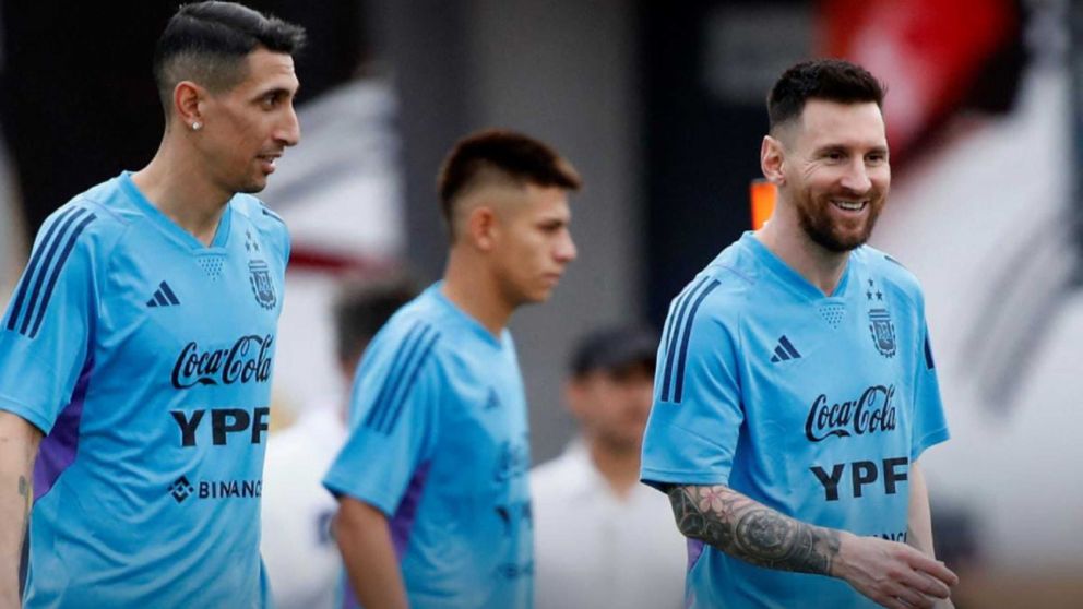 La Selecci�n Argentina y Lionel Messi se entrenan�en Ezeiza en la previa del encuentro ante Panam�