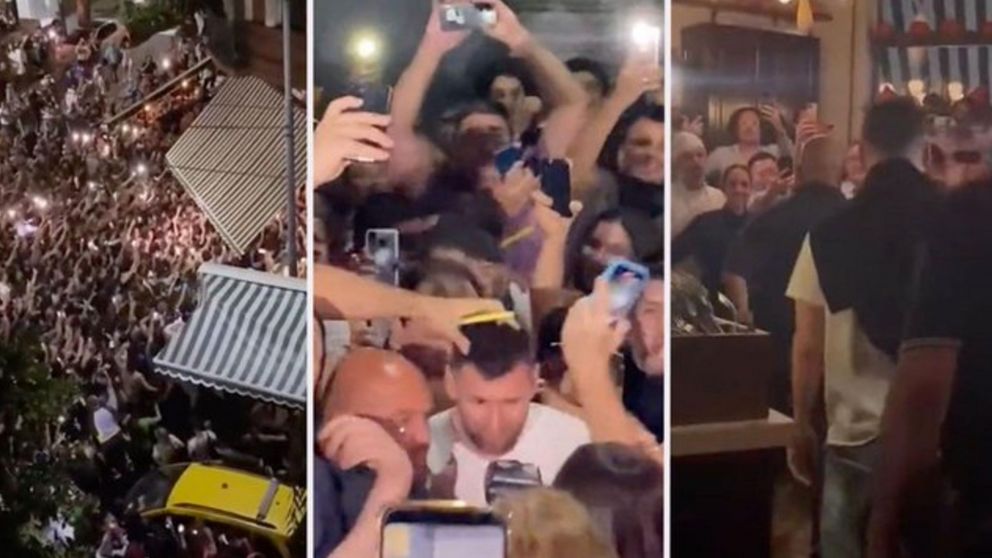 Locura total por Messi: fue a comer a una parrilla y revolucionó Palermo