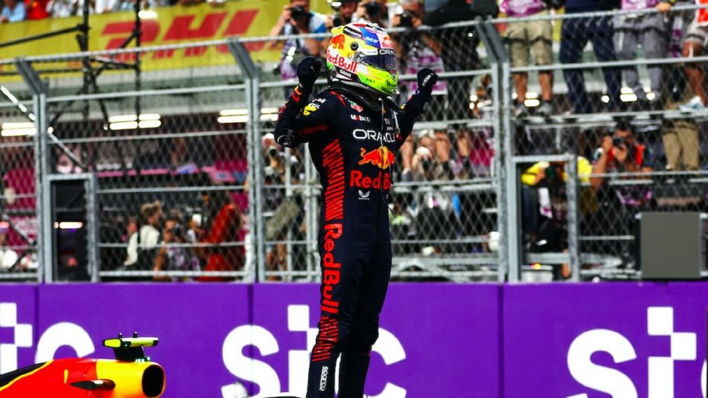 Fórmula 1: Checo Pérez voló y festejó en el Gran Premio de Arabia Saudita