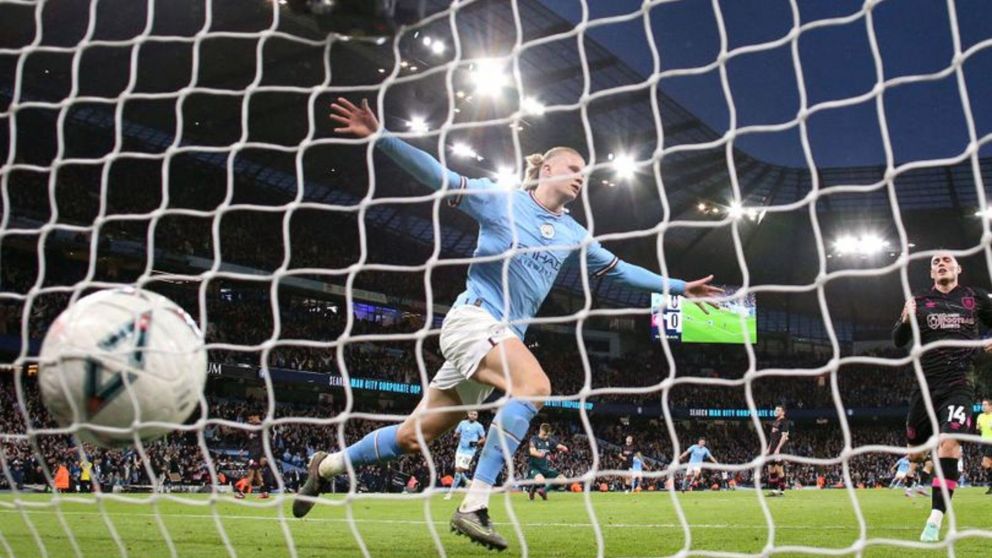 Earling Haaland est� imparable y meti� otro Hat-Trick en el Manchester City