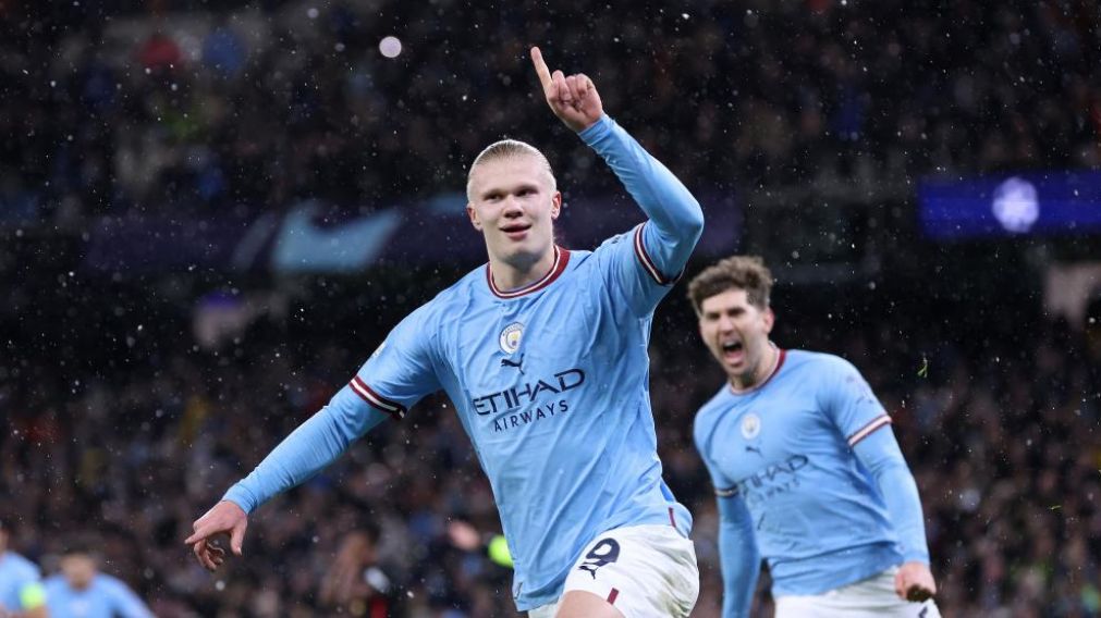 Manchester City goleó con una noche soñada de Earling Haaland