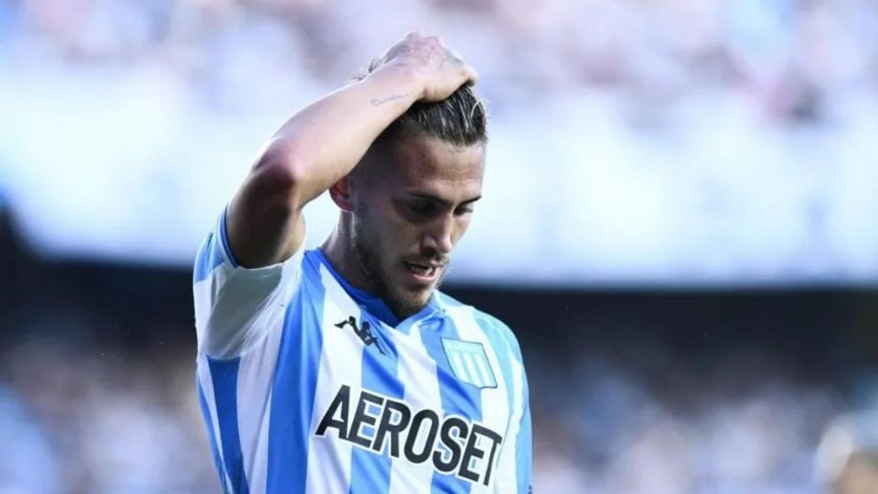 Sufren Racing y Gago: Gonzalo Piovi se lesionó y se perdería varios partidos