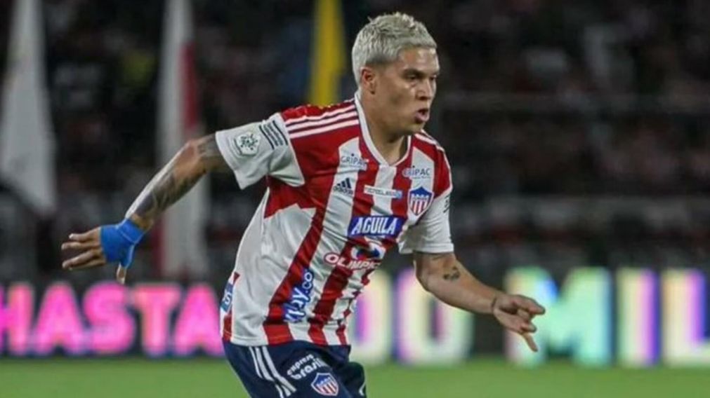 Como en River: Juanfer Quintero hizo un golazo en la derrota de Junior de Barranquilla