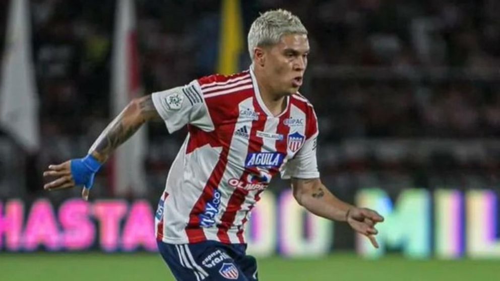 Como en River: Juanfer Quintero hizo un golazo en la derrota de Junior de Barranquilla