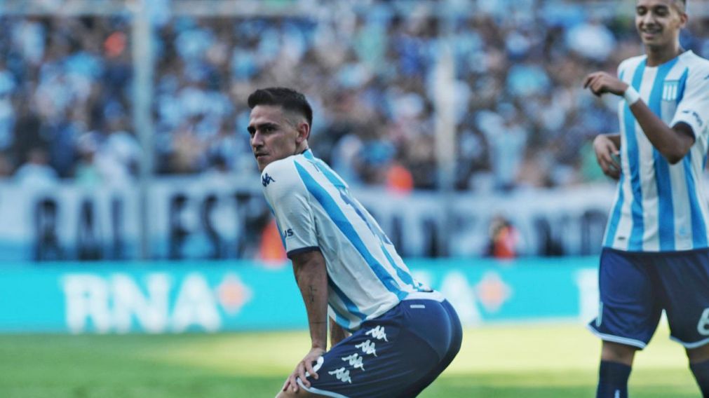 Racing es Matías Rojas dependiente: victoria 1 a 0 ante Sarmiento con un golazo del paraguayo