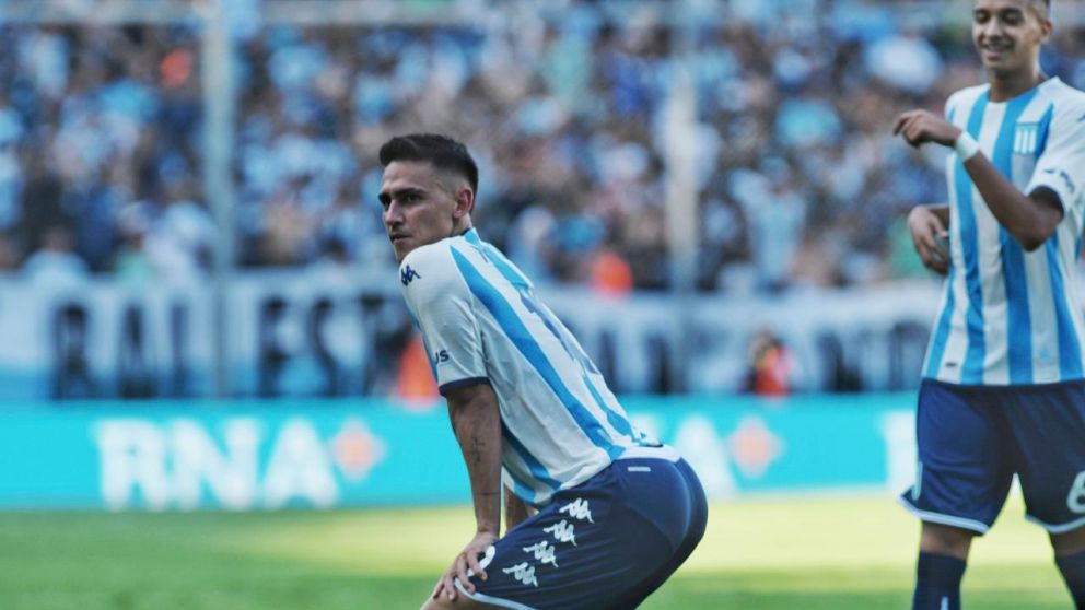 Racing es Matías Rojas dependiente: victoria 1 a 0 ante Sarmiento con un golazo del paraguayo