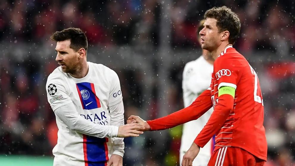 Thomas Müller chicaneó a Messi y lo comparó con Cristiano Ronaldo