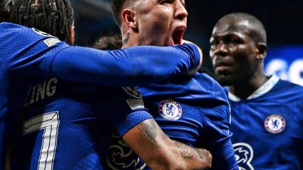 Enzo Fernández y Chelsea superaron al Borussia Dortmund y están en los cuartos de final de la Champions League
