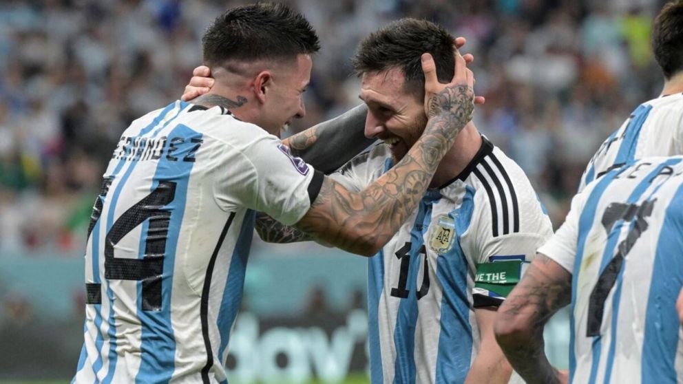 Enzo Fernández se rindió a los pies de Messi: "Le agradecí por..."