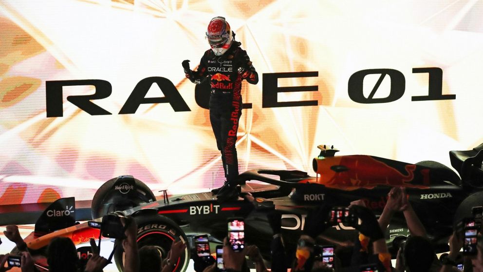 Fórmula 1: Verstappen sigue afiladísimo y estrenó su título con una victoria en Bahréin