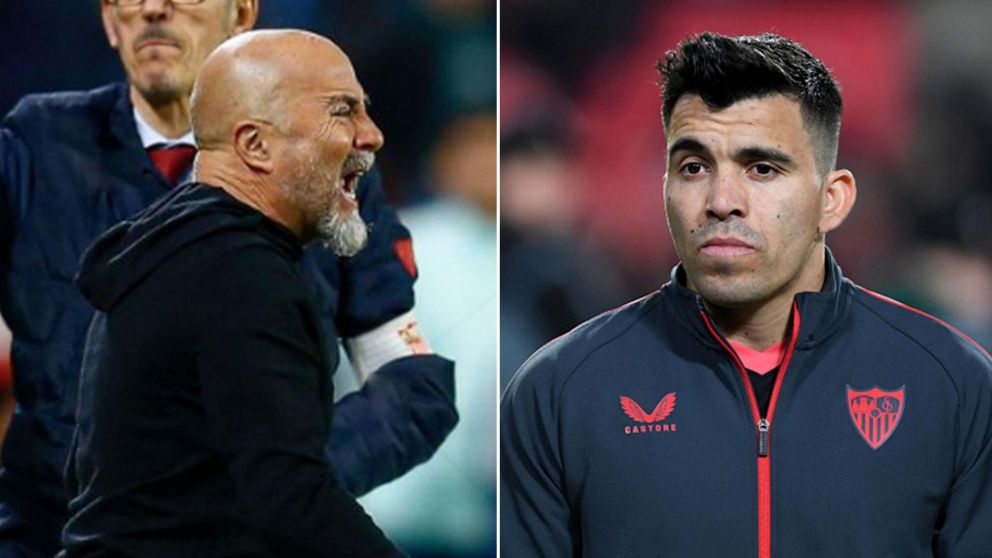 Sampaoli se encuentra atrincherado en Sevilla: sus hinchas piden su despido y el Huevo Acuña dice que no lo entiende