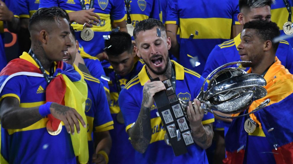 Benedetto fue a fondo tras ganar la Supercopa Argentina con Boca: "Somos los más grandes, somos los únicos"
