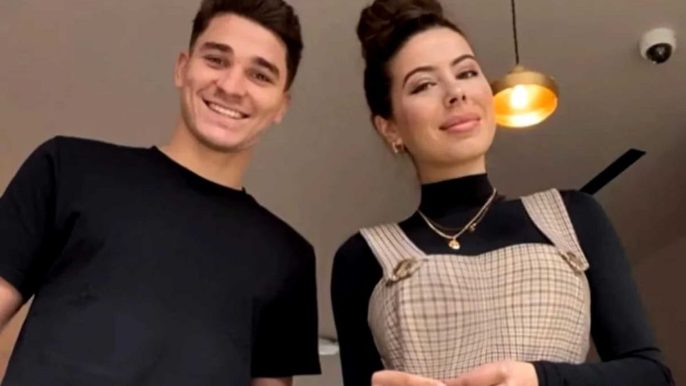 Julián Álvarez explotó las redes sociales al presentar a su sensual profesora de inglés