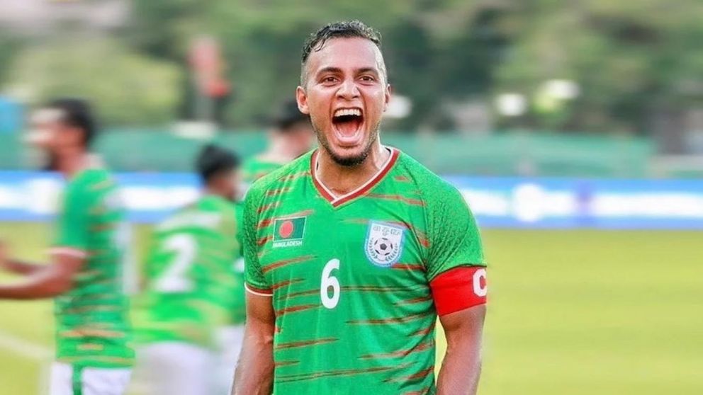 Bombazo: Jamal Bhuyan, capit�n de la Selecci�n de Bangladesh, jugar� en el f�tbol argentino