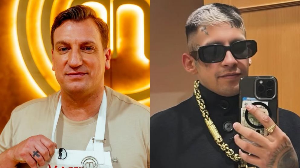 L-Gante podr�a reemplazar a Maxi L�pez durante su nueva ausencia en "MasterChef Celebrity". (Foto: Instagram/ @officialmaxilopez y @lgante_keloke).