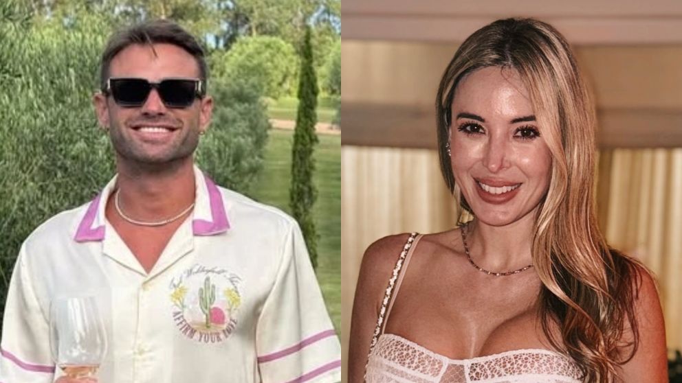 Jesica Cirio confirmó que está de novia con Nicolás Trombino: la primera foto juntos.