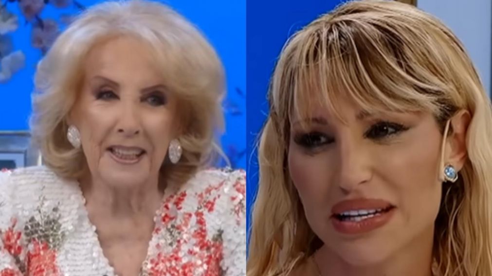 Mirtha Legrand incomod� a Vicky Xipolitakis con una pregunta tajante sobre Javier Naselli. (Foto: Captura Youtube/ El Trece).