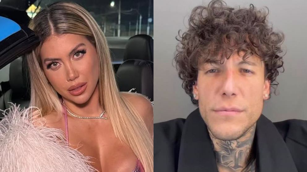 Wanda Nara demandó a Alex Caniggia por un repudiable gesto. (Foto: Instagram/ @wanda_nara y @alexcaniggia).
