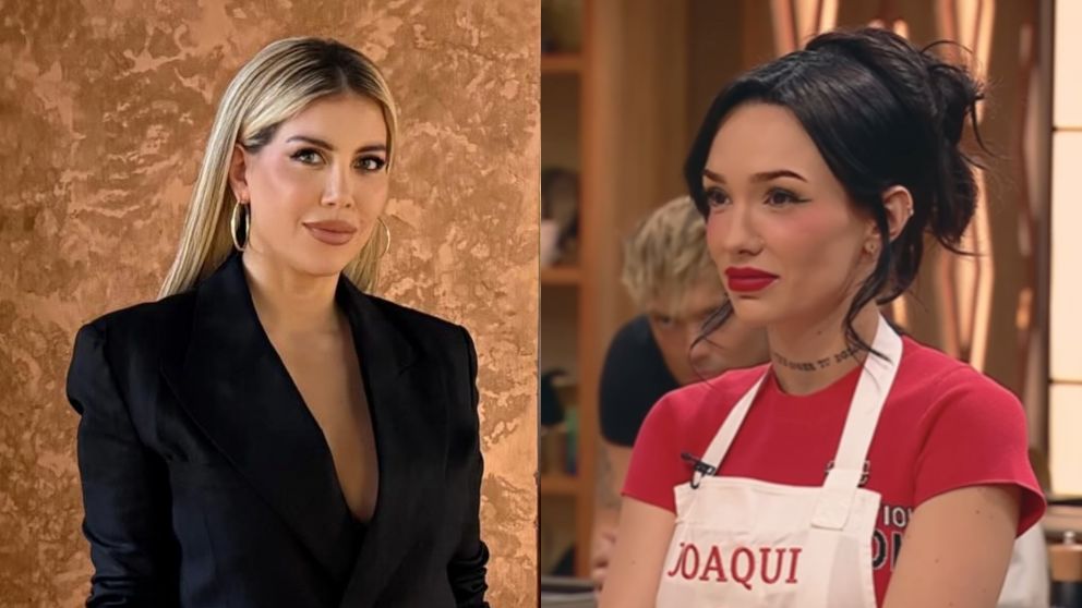 Wanda Nara desmintió su pelea con La Joaqui en plena grabación de "MasterChef Celebrity": "Fake..."