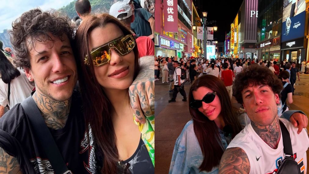 Charlotte Caniggia se reencontró con su sobrina, la hija de Alex.